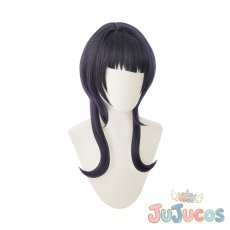 画像4: スクスタ　虹ヶ咲学園　朝香果林　コスプレウィッグ　ラブライブ！虹ヶ咲学園スクールアイドル同好会　コスプレ鬘　JUJUcosplay (4)