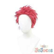 画像2: 猗窩座　コスプレウィッグ　鬼滅の刃　コスプレ鬘　JUJUcosplay (2)