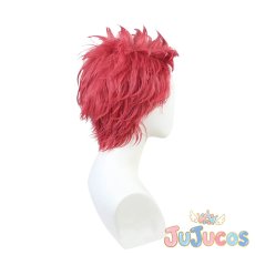 画像3: 猗窩座　コスプレウィッグ　鬼滅の刃　コスプレ鬘　JUJUcosplay (3)