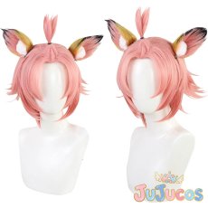 画像1: げんしん　ディオナ　コスプレウィッグ　原神　コスプレ鬘　JUJUcosplay (1)