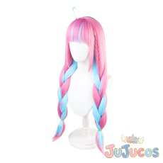 画像4: VTuber　湊あくあ　コスプレウィッグ　バーチャルYouTuber　コスプレ鬘　JUJUcosplay (4)