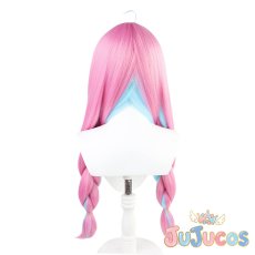 画像5: VTuber　湊あくあ　コスプレウィッグ　バーチャルYouTuber　コスプレ鬘　JUJUcosplay (5)