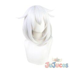 画像3: げんしん　パイモン　コスプレウィッグ　原神　コスプレ鬘　JUJUcosplay (3)
