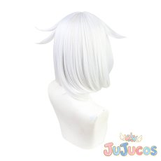画像4: げんしん　パイモン　コスプレウィッグ　原神　コスプレ鬘　JUJUcosplay (4)