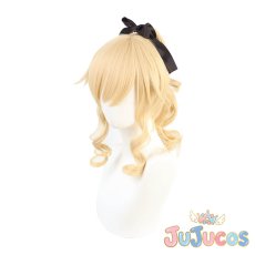 画像3: げんしん　ジン　コスプレウィッグ　原神　コスプレ鬘　JUJUcosplay (3)