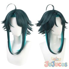 画像1: げんしん　ショウ　コスプレウィッグ　原神　コスプレ鬘　JUJUcosplay (1)