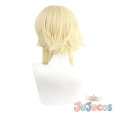 画像3: げんしん　男主人公　空　コスプレウィッグ　原神　コスプレ鬘　JUJUcosplay (3)