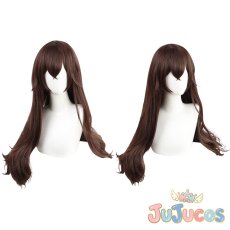 画像1: げんしん　アンバー　コスプレウィッグ　原神　コスプレ鬘　JUJUcosplay (1)