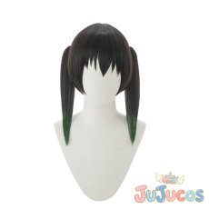 画像2: スクスタ　虹ヶ咲学園　高咲侑　コスプレウィッグ　ラブライブ！虹ヶ咲学園スクールアイドル同好会　コスプレ鬘　JUJUcosplay (2)