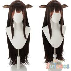 画像1: 樫野　コスプレウィッグ　アズールレーン　コスプレ鬘　JUJUcosplay (1)