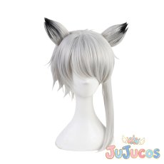 画像2: アオスタ　Aosta　コスプレウィッグ　アークナイツ　コスプレ鬘　JUJUcosplay (2)