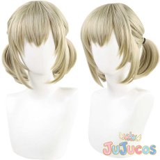 画像1: 小豆沢こはね　コスプレウィッグ　プロジェクトセカイ カラフルステージ！ feat. 初音ミク　コスプレ鬘　JUJUcosplay (1)