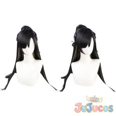 画像1: 燐舞曲(ロンド)　青柳 椿　コスプレウィッグ　D4DJ　コスプレ鬘　JUJUcosplay (1)