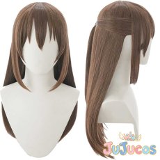 画像1: スクスタ　桜坂しずく　コスプレウィッグ　ラブライブ！虹ヶ咲学園スクールアイドル同好会　コスプレ鬘　JUJUcosplay (1)