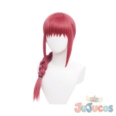 画像4: マキマ　コスプレウィッグ　チェンソーマン　コスプレ鬘　JUJUcosplay (4)