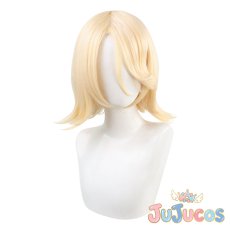 画像2: Ready Steady　鏡音リン　コスプレウィッグ　プロジェクトセカイ カラフルステージ！ feat. 初音ミク　コスプレ鬘　JUJUcosplay (2)