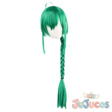 画像2: VTuber　緑仙　コスプレウィッグ　バーチャルYouTuber　コスプレ鬘　JUJUcosplay (2)