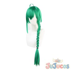 画像3: VTuber　緑仙　コスプレウィッグ　バーチャルYouTuber　コスプレ鬘　JUJUcosplay (3)