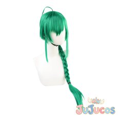 画像4: VTuber　緑仙　コスプレウィッグ　バーチャルYouTuber　コスプレ鬘　JUJUcosplay (4)