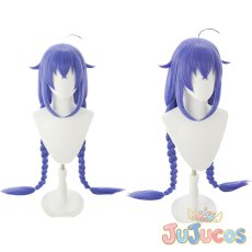 画像1: ロキシー・ミグルディア　コスプレウィッグ　無職転生 ?異世界行ったら本気だす?　コスプレ鬘　JUJUcosplay (1)