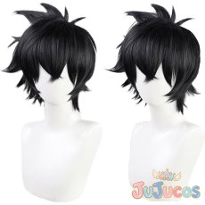 画像1: 日下夏羽　コスプレウィッグ　怪物事変　コスプレ鬘　JUJUcosplay (1)