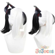 画像1: 鬼方カヨコ　コスプレウィッグ　ブルーアーカイブ -Blue Archive-　コスプレ鬘　JUJUcosplay (1)