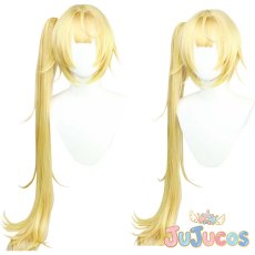 画像1: VTuber　星川サラ　コスプレウィッグ　バーチャルYouTuber　コスプレ鬘　JUJUcosplay (1)