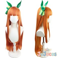 画像1: サイレンススズカ　コスプレウィッグ　ウマ娘プリティーダービー　コスプレ鬘　JUJUcosplay (1)
