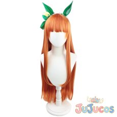 画像2: サイレンススズカ　コスプレウィッグ　ウマ娘プリティーダービー　コスプレ鬘　JUJUcosplay (2)