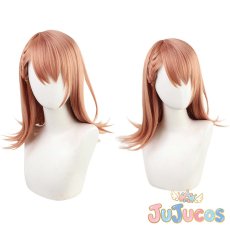 画像1: 花里みのり　コスプレウィッグ　プロジェクトセカイ カラフルステージ！ feat. 初音ミク　コスプレ鬘　JUJUcosplay (1)