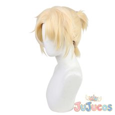 画像4: Ready Steady　鏡音レン　コスプレウィッグ　プロジェクトセカイ カラフルステージ！ feat. 初音ミク　コスプレ鬘　JUJUcosplay (4)