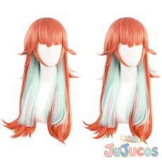 画像1: VTuber　小鳥遊キアラ　コスプレウィッグ　バーチャルYouTuber　コスプレ鬘　JUJUcosplay (1)