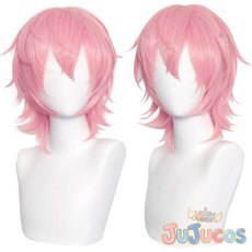 画像1: 百合絢斗　コスプレウィッグ　ヤリチン☆ビッチ部　コスプレ鬘　JUJUcosplay (1)