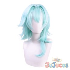 画像2: げんしん　Eula(ユーラ/エウルア)　コスプレウィッグ　原神　コスプレ鬘　JUJUcosplay (2)