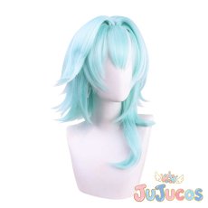 画像4: げんしん　Eula(ユーラ/エウルア)　コスプレウィッグ　原神　コスプレ鬘　JUJUcosplay (4)