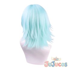 画像5: げんしん　Eula(ユーラ/エウルア)　コスプレウィッグ　原神　コスプレ鬘　JUJUcosplay (5)