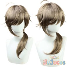 画像1: VTuber　叶(かなえ)　コスプレウィッグ　バーチャルYouTuber　コスプレ鬘　JUJUcosplay (1)