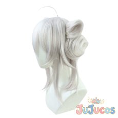 画像3: Vtuber　5期生　獅白ぼたん　コスプレウィッグ　バーチャルYouTuber　コスプレ鬘　JUJUcosplay (3)