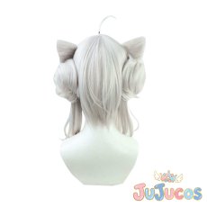 画像6: Vtuber　5期生　獅白ぼたん　コスプレウィッグ　バーチャルYouTuber　コスプレ鬘　JUJUcosplay (6)