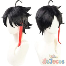 画像1: VTuber　三枝明那　コスプレウィッグ　バーチャルYouTuber　コスプレ鬘　JUJUcosplay (1)