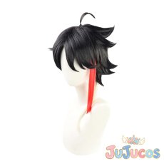 画像2: VTuber　三枝明那　コスプレウィッグ　バーチャルYouTuber　コスプレ鬘　JUJUcosplay (2)