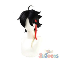 画像4: VTuber　三枝明那　コスプレウィッグ　バーチャルYouTuber　コスプレ鬘　JUJUcosplay (4)