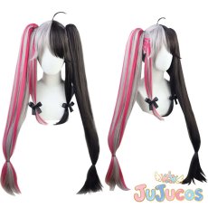 画像1: VTuber　夜見れな　コスプレウィッグ　バーチャルYouTuber　コスプレ鬘　JUJUcosplay (1)