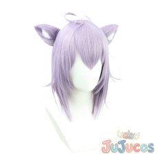 画像3: VTuber　猫又おかゆ　コスプレウィッグ　バーチャルYouTuber　コスプレ鬘　JUJUcosplay (3)
