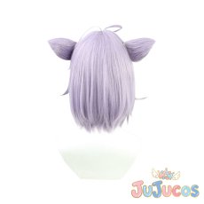 画像6: VTuber　猫又おかゆ　コスプレウィッグ　バーチャルYouTuber　コスプレ鬘　JUJUcosplay (6)