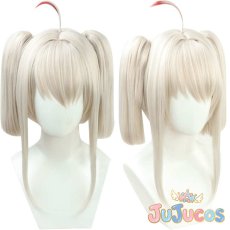 画像1: VTuber　魔界ノりりむ　コスプレウィッグ　バーチャルYouTuber　コスプレ鬘　JUJUcosplay (1)