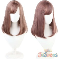 画像1: VTuber　鈴原るる　コスプレウィッグ　バーチャルYouTuber　コスプレ鬘　JUJUcosplay (1)