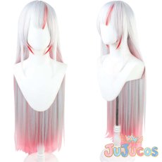 画像1: VTuber　百鬼あやめ　コスプレウィッグ　バーチャルYouTuber　コスプレ鬘　JUJUcosplay (1)