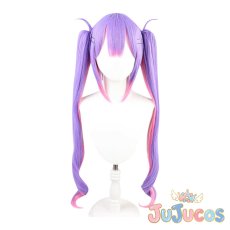 画像2: VTuber　常闇トワ　初期　コスプレウィッグ　バーチャルYouTuber　コスプレ鬘　JUJUcosplay (2)