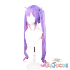 画像3: VTuber　常闇トワ　初期　コスプレウィッグ　バーチャルYouTuber　コスプレ鬘　JUJUcosplay (3)